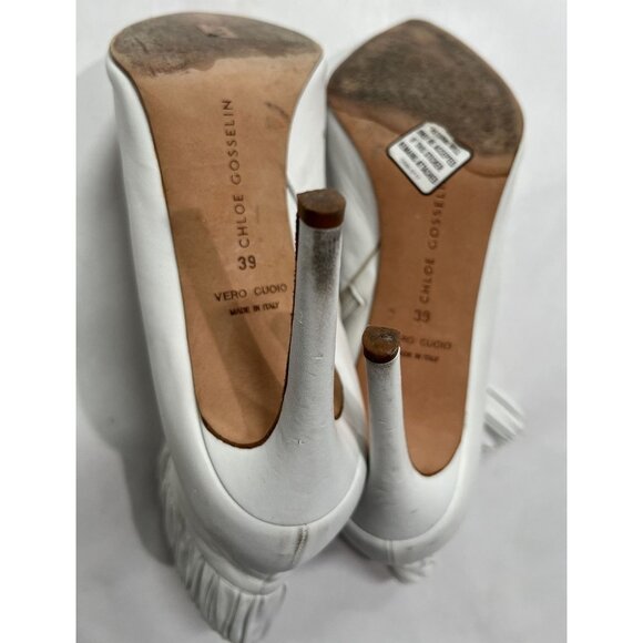 Chloe Gosselin Maud Booties in White
